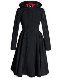 RainSisters - Coat With Red Lining: Raven Red - Lyst
