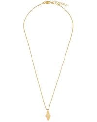 Opium Jewels - Birthstone Hamsa Necklace - Lyst