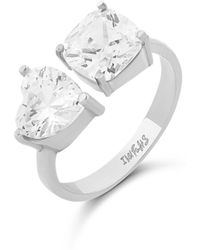 SHYMI - Two Stone Cocktail Ring - Lyst