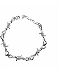 The M Jewelers - The Iced Out Barbwire Bracelet - Lyst