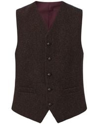 Guards London - Robert Tweed Heritage Wool Waistcoat - Lyst