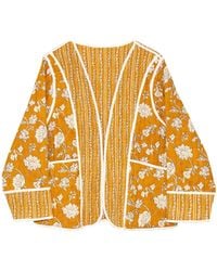 Inara - Golden Tulip Reversible Quilted Cotton Jacket - Lyst