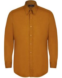DAVID WEJ - Hugo Linen Pin Down Shirt - Lyst
