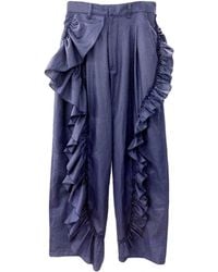 Arto. - Crazy Ruffles Textural Pant - Lyst