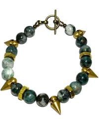 Rachel Nathan - On Point: Pyrite Jade Bracelet - Lyst