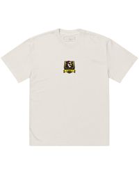 Anchor and Crew - Neutrals Faded Bone C. D. Aguila El Clasico Football Cotton Oversized T-Shirt - Lyst