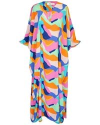Jennafer Grace - Talitha Cinched Waist Caftan - Lyst