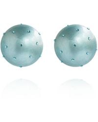Saule Label - Gaia Midi Crystal Earrings - Lyst