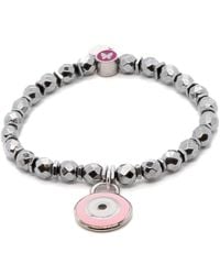 Ebru Jewelry - Spiritual Pink Evil Eye Bracelet - Lyst