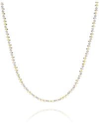 Nellou Jewellery - Jewel Bead November Birthstone Necklace Sterling - Lyst