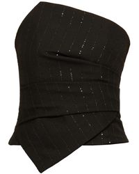 Nissa - Sequin-Embellished Top - Lyst