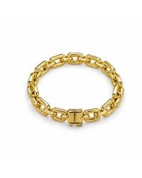 Saéa - Warm Rectangle Link Chain Bracelet - Lyst
