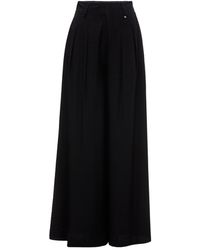 Nissa - Palazzo Viscose Pants - Lyst