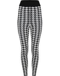 Nocturne - Printed Knit Pants - Lyst