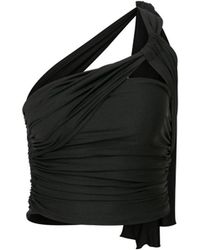 NAZLI CEREN - Evelyn Jersey Asymmetric Top - Lyst