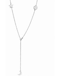 Silver Moon - Full Moon 925 Sterling Necklace - Lyst