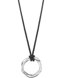 Muru - Karma Circle Cord Necklace - Lyst