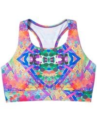 Lilia Munn - High Support Racerback Sports Bra– - Lyst