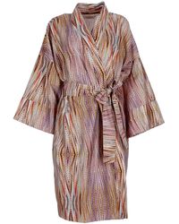 Decoflux Home - Cotton Maternity Robe Creation & Matching Bag, Mt - Lyst