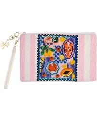 Laines London - Mediterranean Hand Beaded Pouch - Lyst