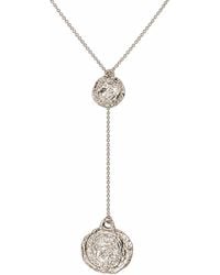 De Roms - The Internal Molten Double Medallion Necklace - Lyst