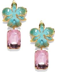 The Pink Reef - Vanilla Orchid Jeweled Drop - Lyst