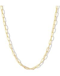 Formation Co. Jewellery - Laura Mini Oval Link Necklace - Lyst