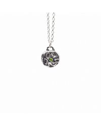 Moca Jewellery - Moon Gem Necklace - Lyst
