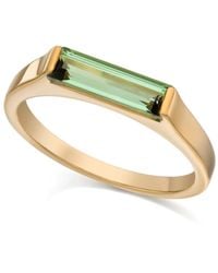 Preeti Sandhu - 14K Plated Slim Stacking Ring - Lyst