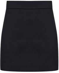 Malo - Mini Satin Skirt - Lyst