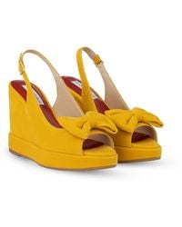 Rosamund Muir London - Rignana Deep Velvet Wedges - Lyst