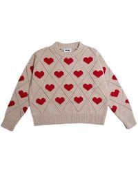 Gigi Knitwear - Neutrals Love Sweater - Lyst