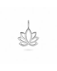 Zohreh - Lotus Flower Pendant Sterling - Lyst
