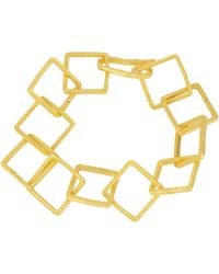 Mejoma - Ancient Geometric Grace Chain Bracelet - Lyst