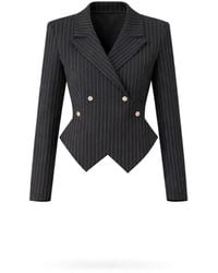 Lumina Eligma - Sovereign Crop Jacket - Lyst