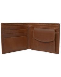 VIDA VIDA - Classic Dark Leather Wallet With Coin Pocket - Lyst