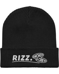 Anchor and Crew - Rizz Gen. Organic Cotton Embroidered Beanie - Lyst