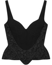 Nocturne - Boned Sweetheart Bustier Top - Lyst