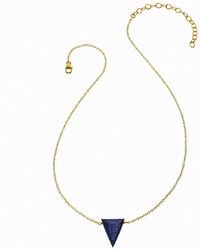 Heather Hawkins Jewelry - True Love Waits Elongated Triangle Semi-Precious Gemstone Necklace - Lyst