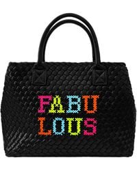 Lilly Loves - Fabulous Woven Vegan Handbag - Lyst