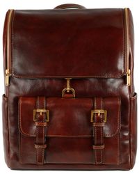 Time Resistance - Large Leather Backpack - Lyst