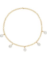 Ora Pearls - Aelia Baroque Pearl Chain Necklace - Lyst