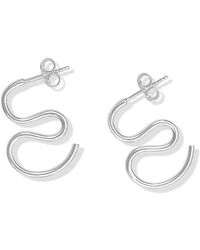 FV Jewellery - Bijoux Squiggle Earrings - Lyst