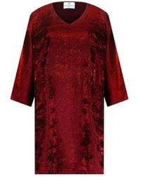 DHARA SHETH DUBAI - Shadow Of Sequin Shimmer Short Kaftan Dress - Lyst