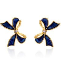 Milou Jewelry - Scarlet Flower Earrings - Lyst