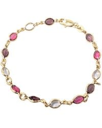 Harfi - Multi Gemstone Crystal Bracelet - Lyst