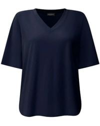 James Lakeland - Jersey V-Neck Top - Lyst