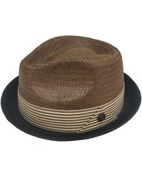Dasmarca Hats - Dasmarca Otis Summer Hat For Straw Trilby Lightweight Hat - Lyst
