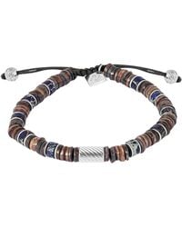 Tateossian - Thompson Jasper Blend Beaded Bracelet - Lyst