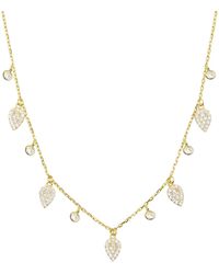 KAMARIA - Queen Choker Necklace With Crystals - Lyst